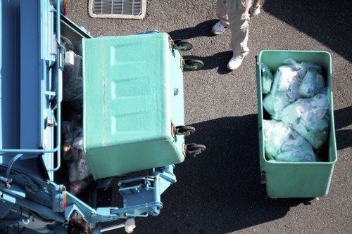 Professional garage clearance services in Queens Park